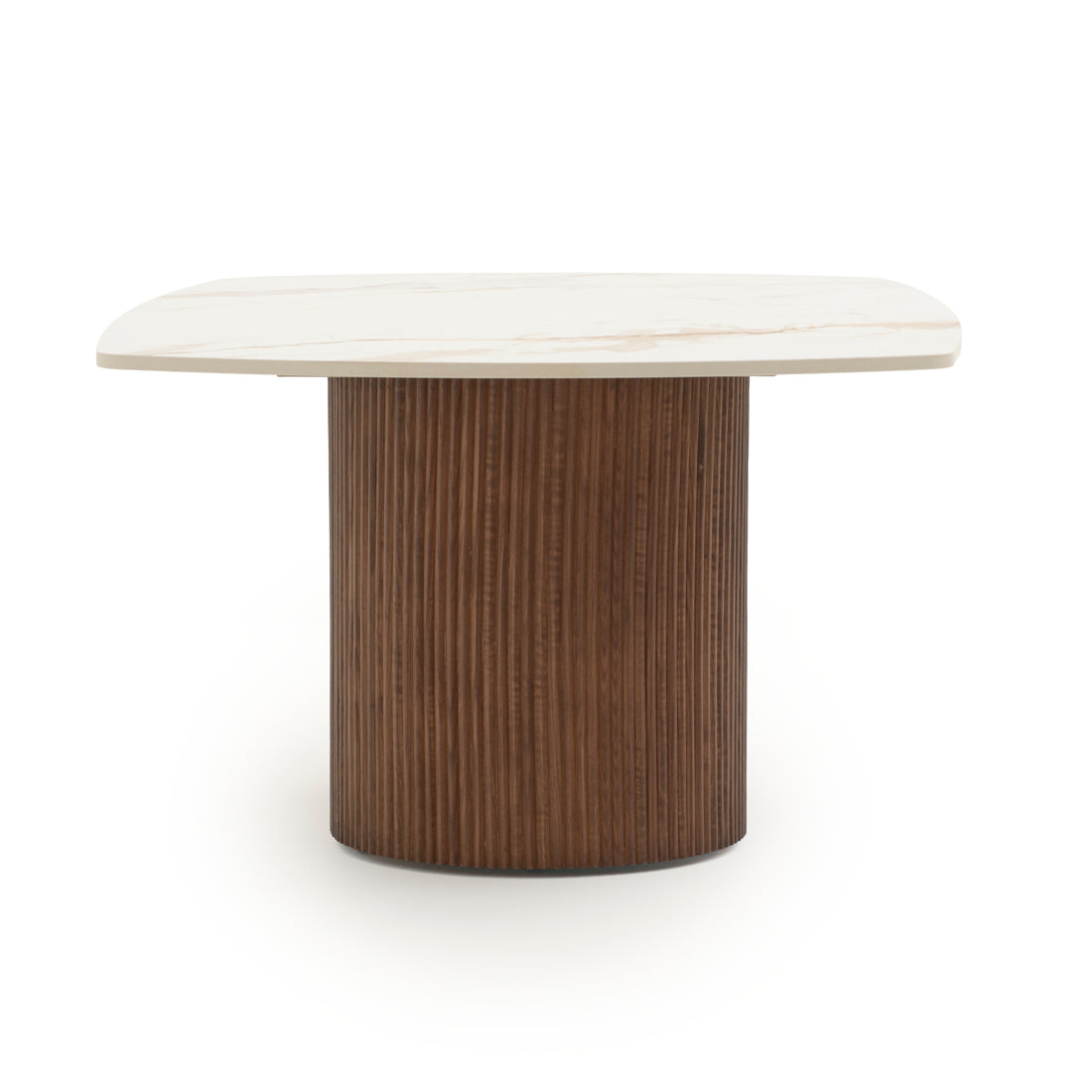 Esmeralda Ceramic Coffee Table White