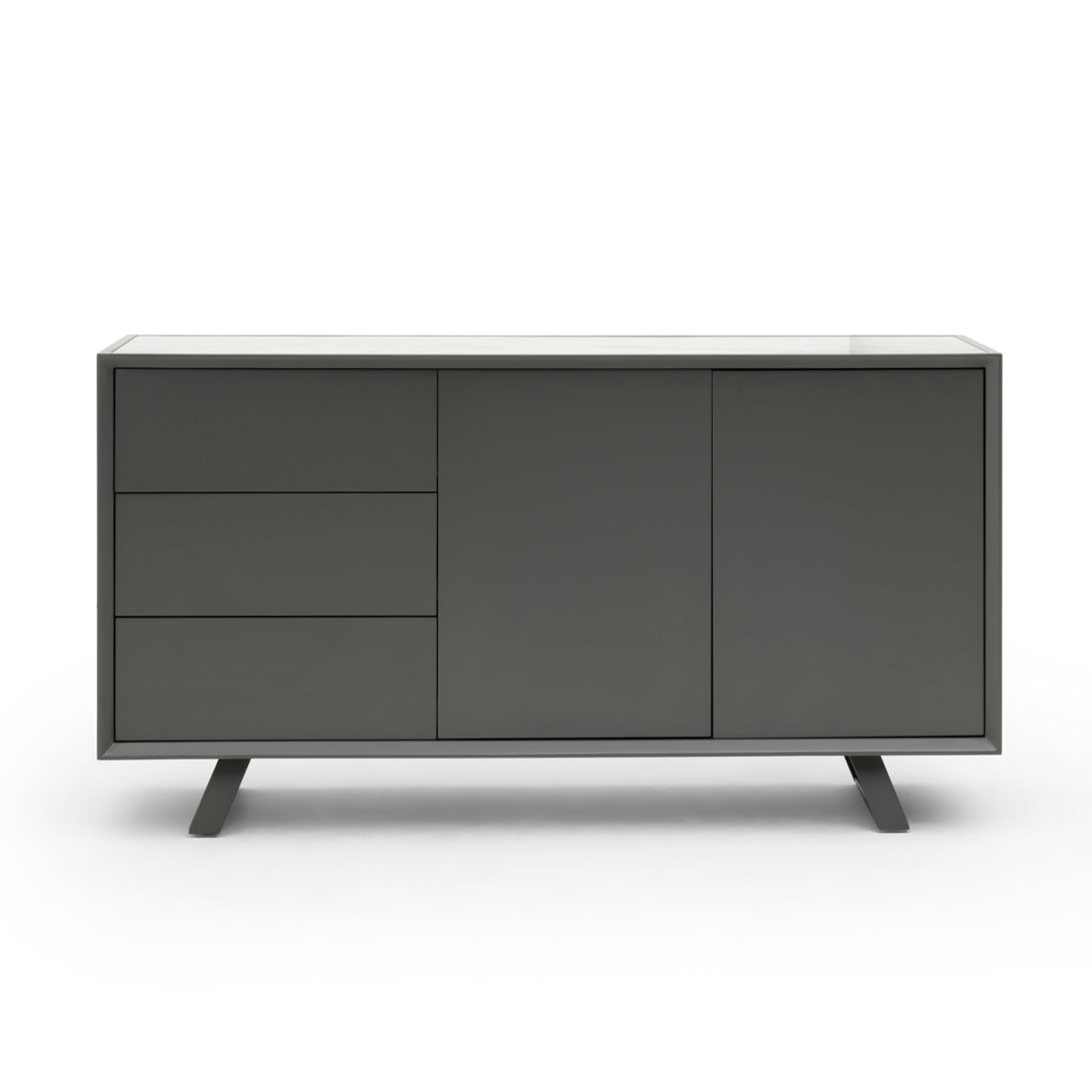 Wimzy Wood Sideboard Dark Grey