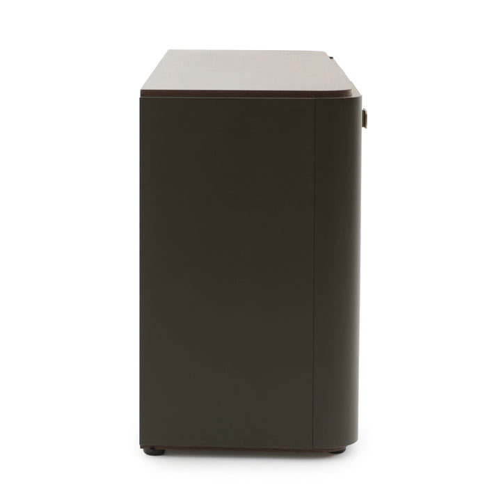 Wadena Wood Sideboard Dark Brown