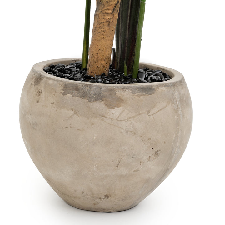 Tropical Bird Artificial Plant Dark Green