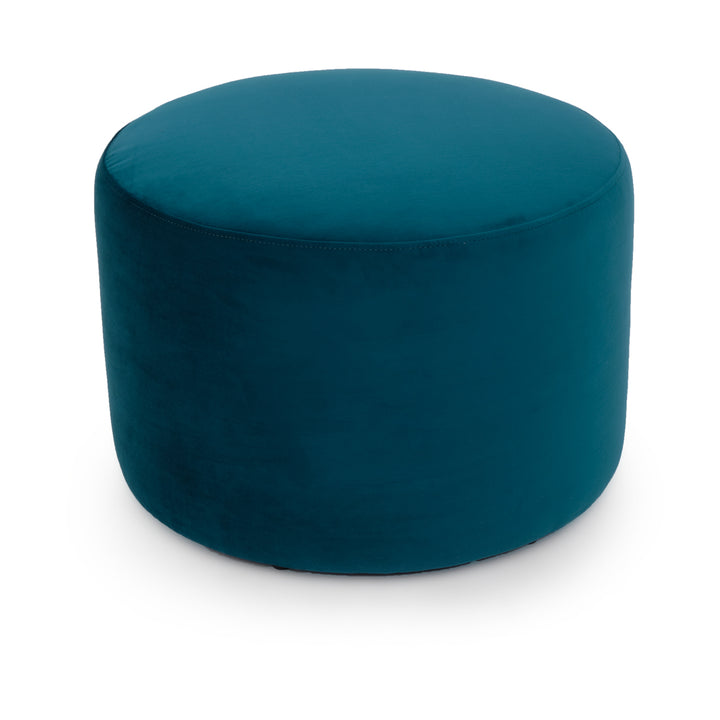 Wyle Fabric Ottoman Teal