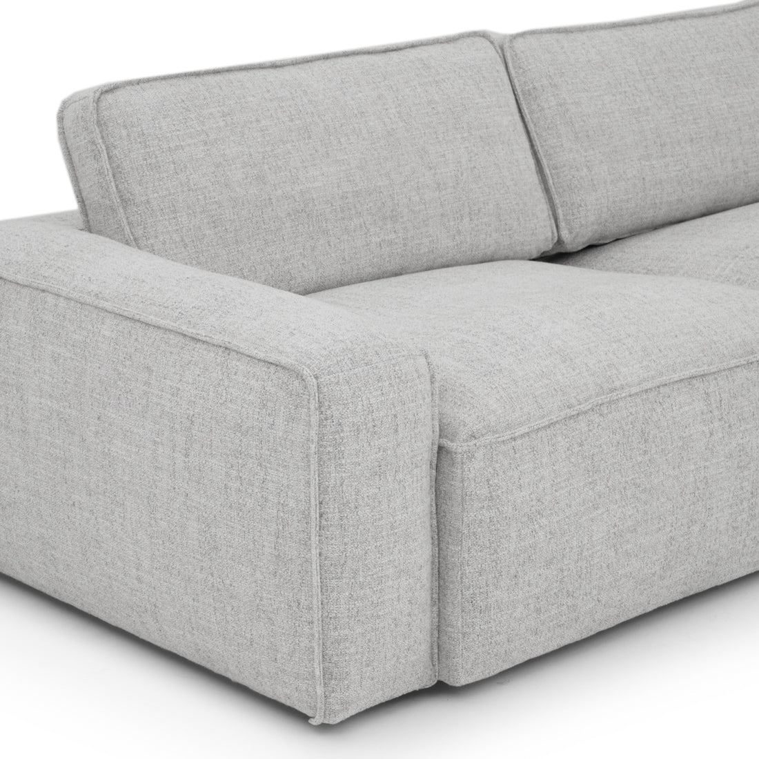 Nash Fabric Modular Sofa Light Grey