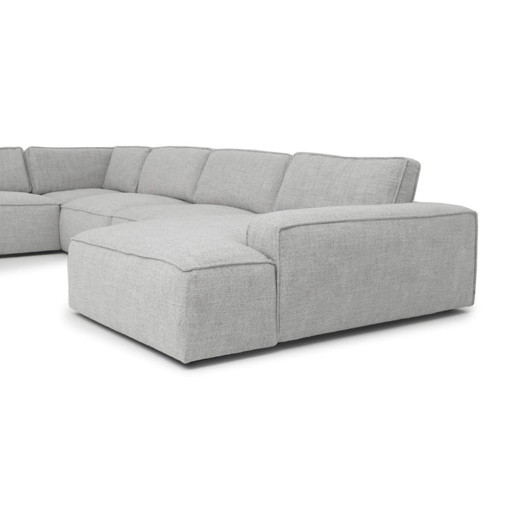 Nash Fabric Modular Set Light Grey