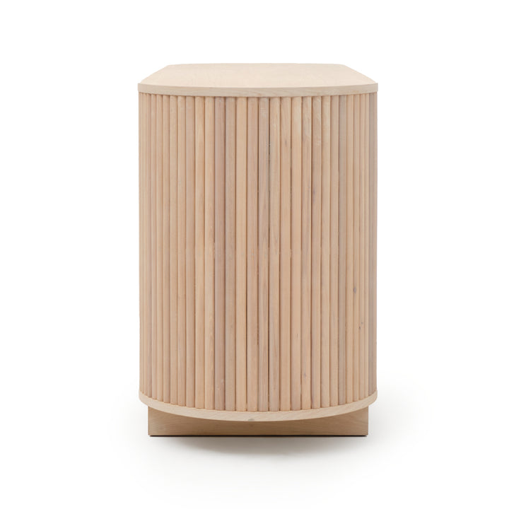 Nibba 6-Drawer Dresser Light Brown
