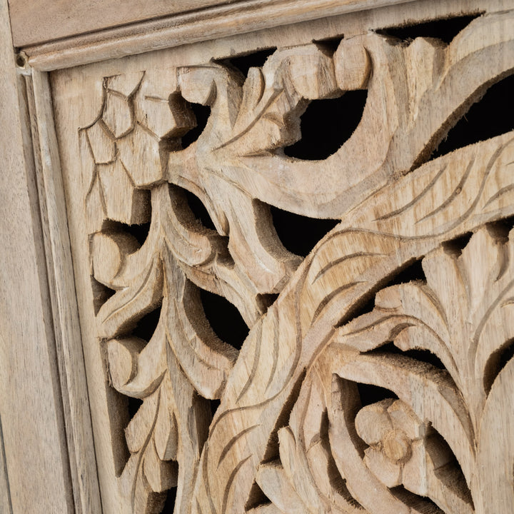 Indira Armoire Light Brown