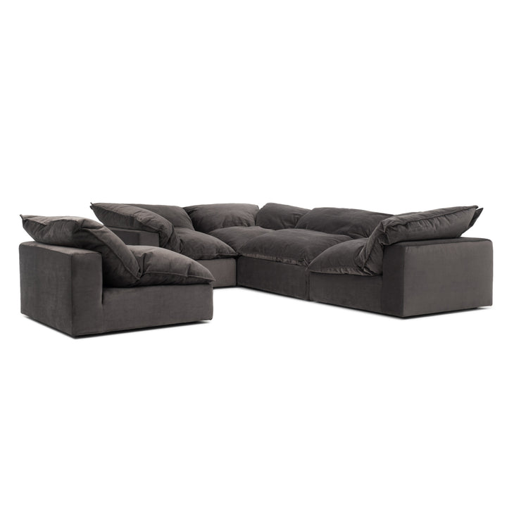 Nuage Fabric Modular Set Dark Grey