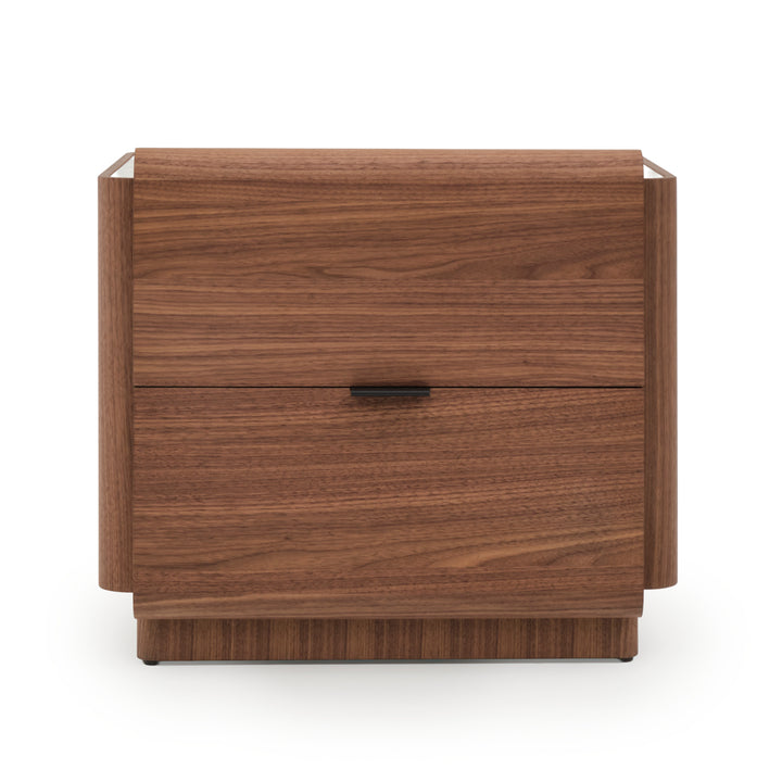 Evana Nightstand Dark Brown