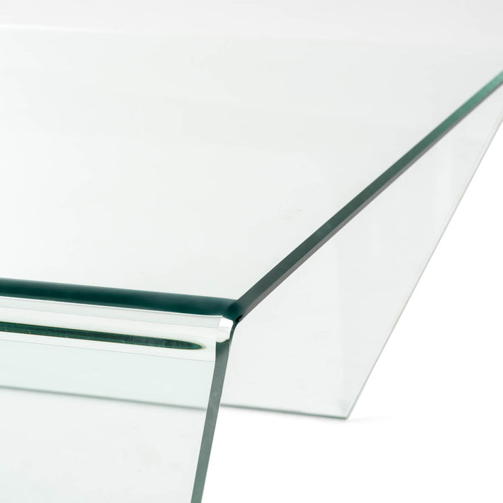 Nitaki Glass Coffee Table Clear