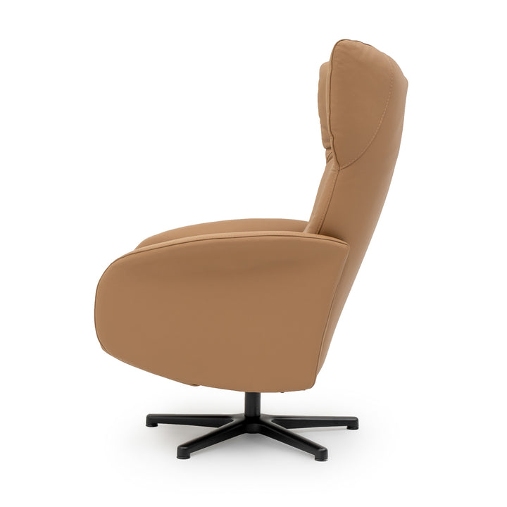 Wentle Reclining Accent Chair Cognac