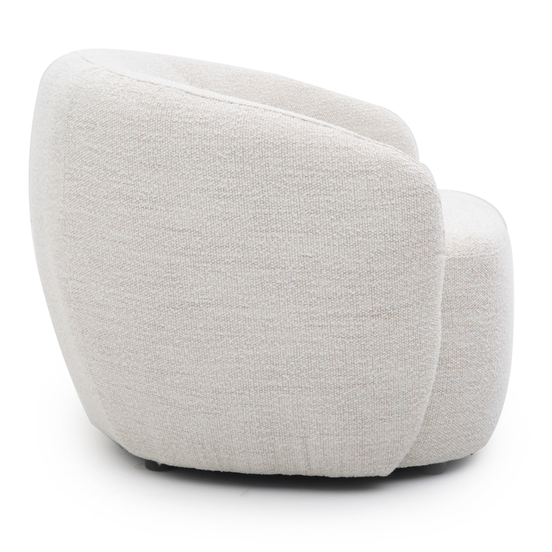 Sorena Fabric Accent Chair Off White