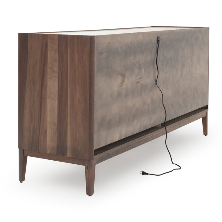 Nathaniel 6-Drawer Dresser Dark Brown