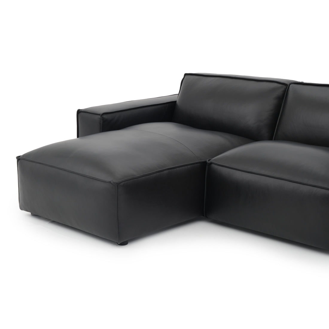 Nook Leather Modular Set Black