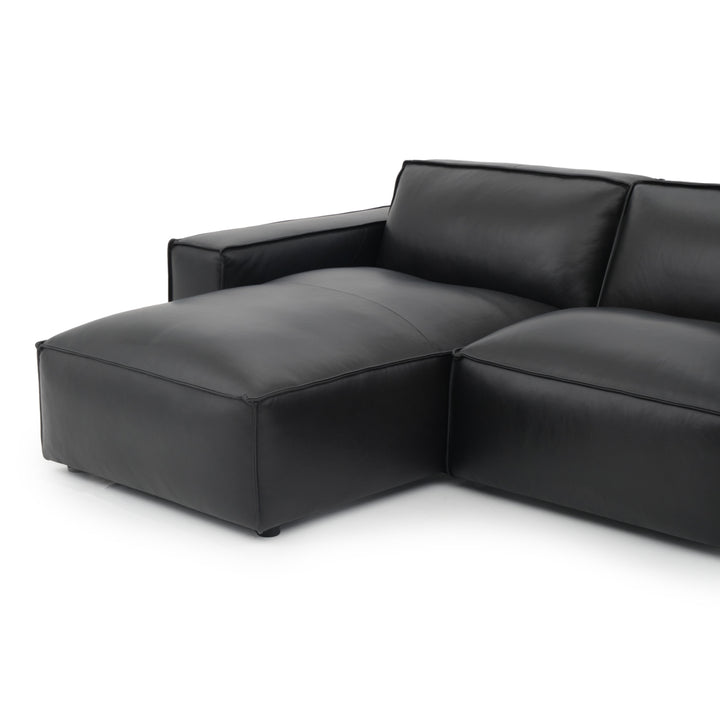 Nook Leather Modular Set Black
