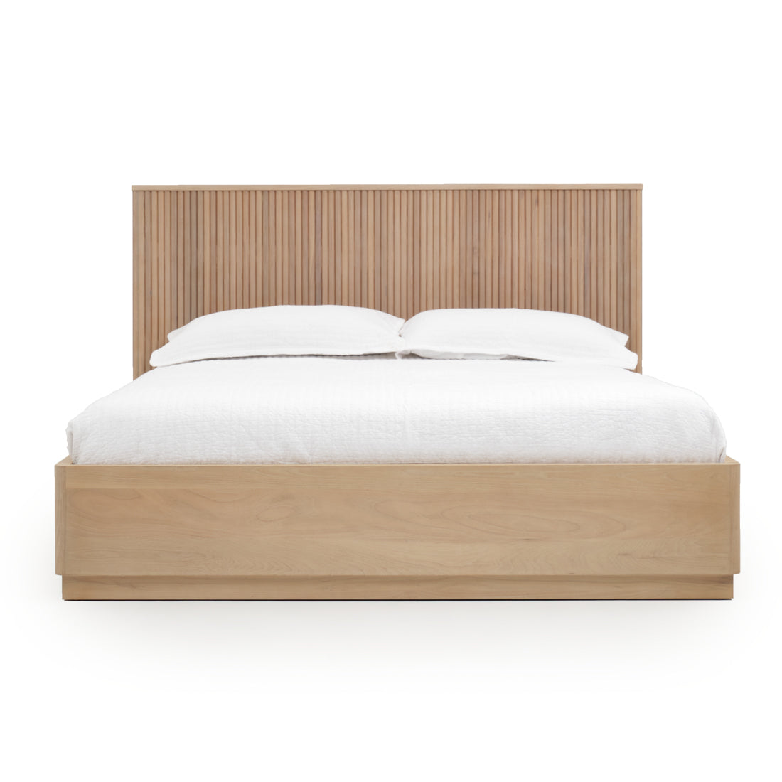 Nibba King Bed Light Brown