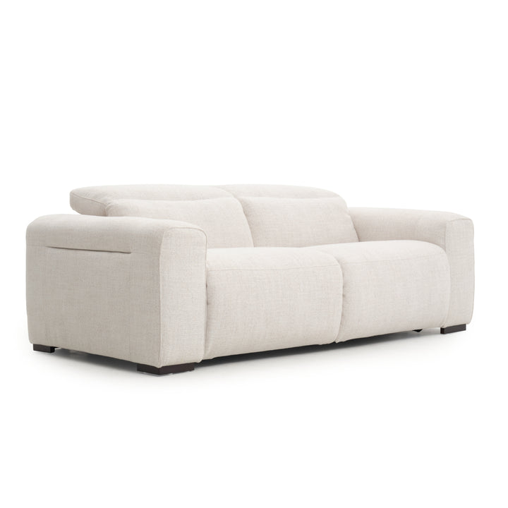Niguel Fabric Reclining Sofa Beige