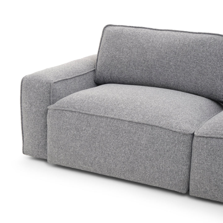 Nash Fabric Modular Sofa Dark Grey