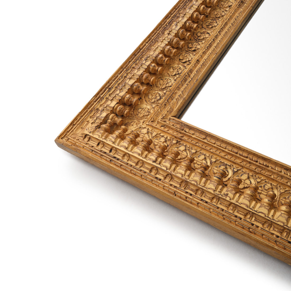 Indira Floor Mirror Light Brown