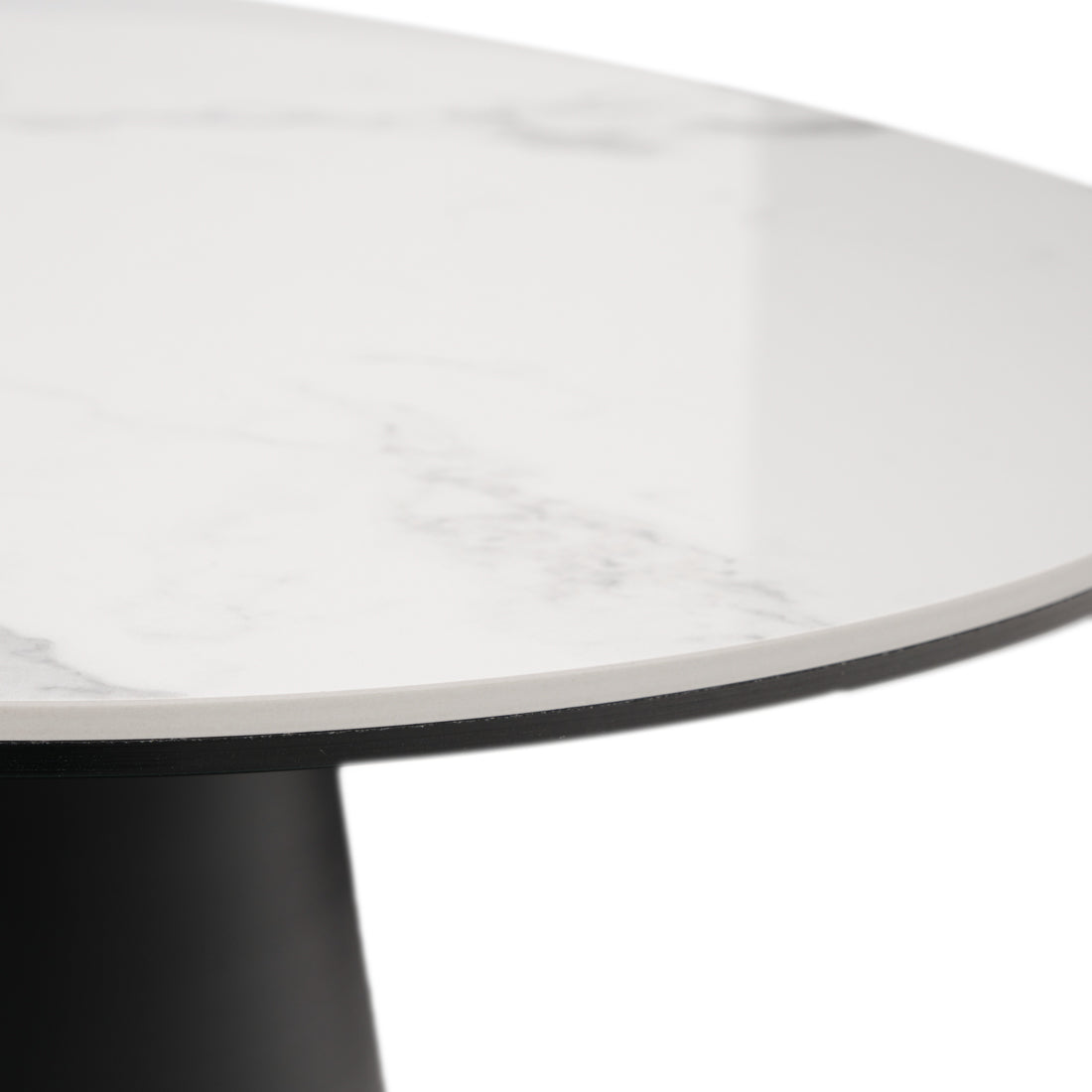 Wyon Ceramic End Table Black