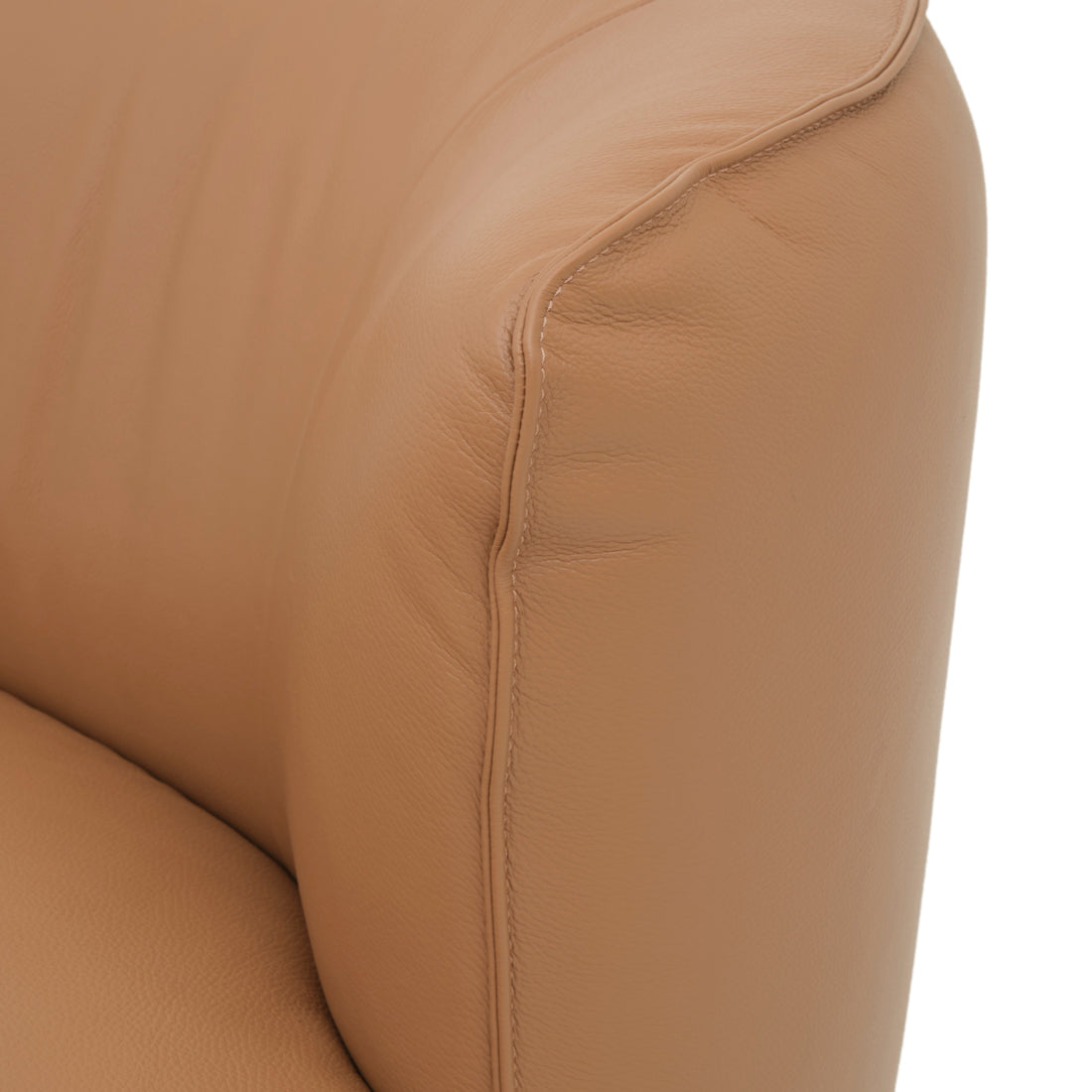 Nahla Swivel Accent Chair Cognac