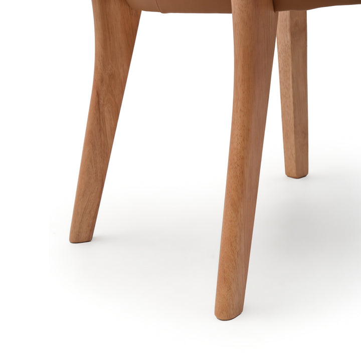 Evy Leather Chair Cognac