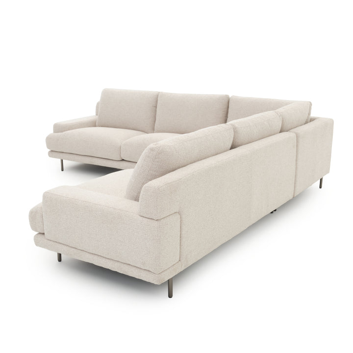 Elizabeth Fabric Modular Set Beige