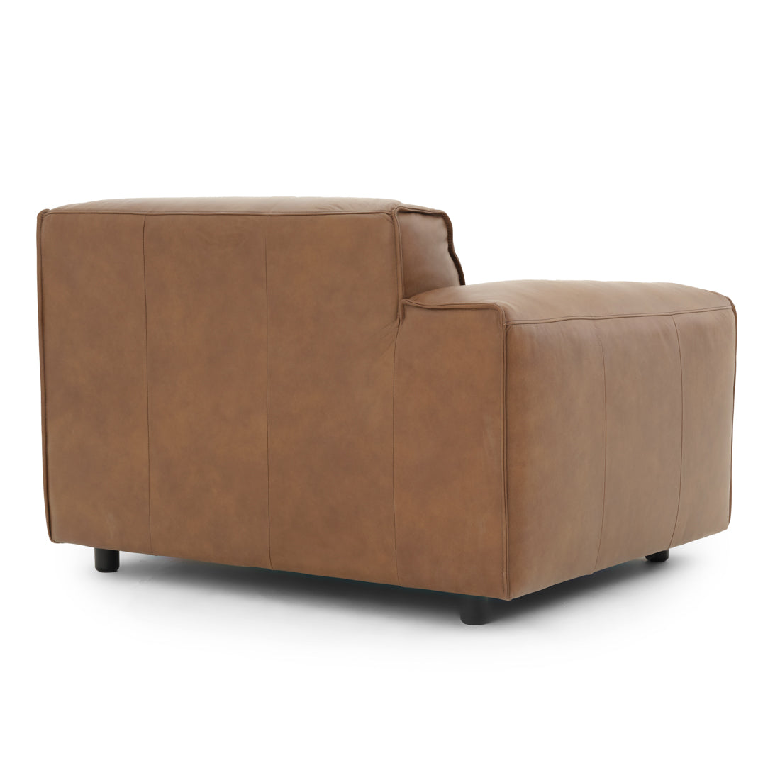 Nessa Modular Left Chair Dark Brown