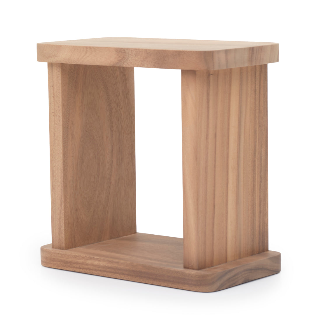 Siya Wood Accent Table Light Brown
