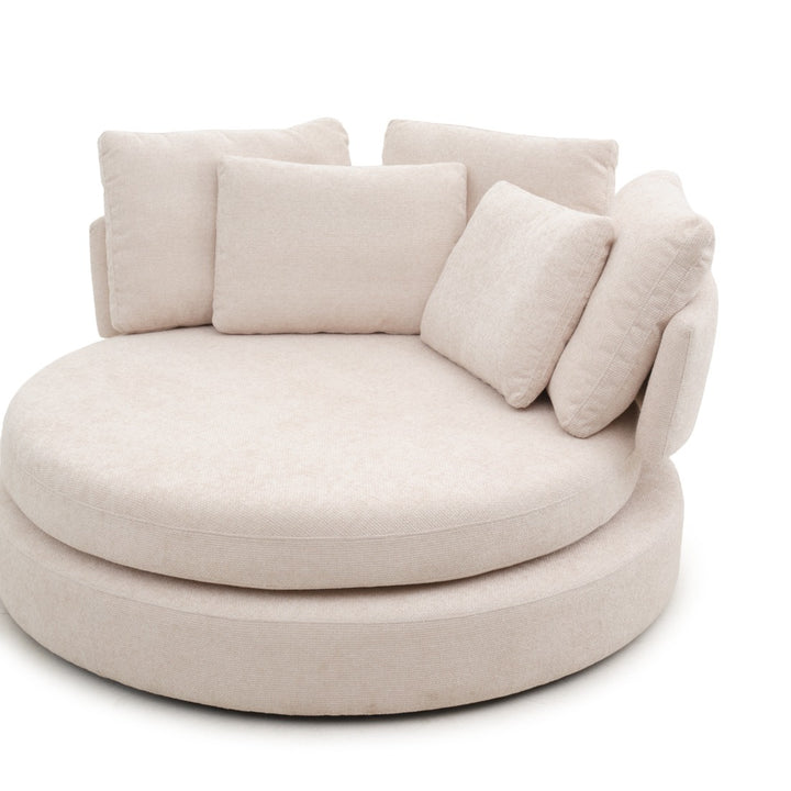 Nivanshi Sofa-Pod Beige
