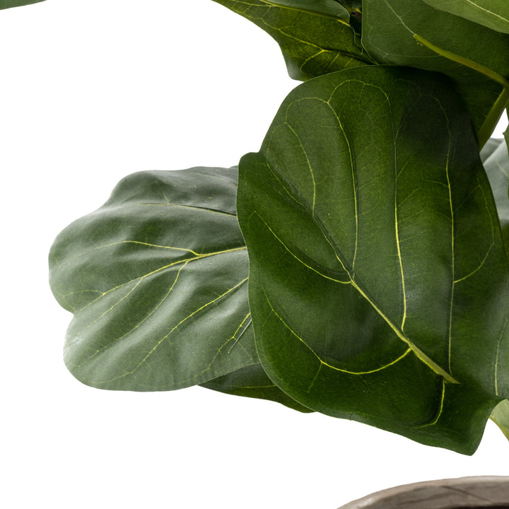 Fiddle Fig Artificial Plant Dark Green