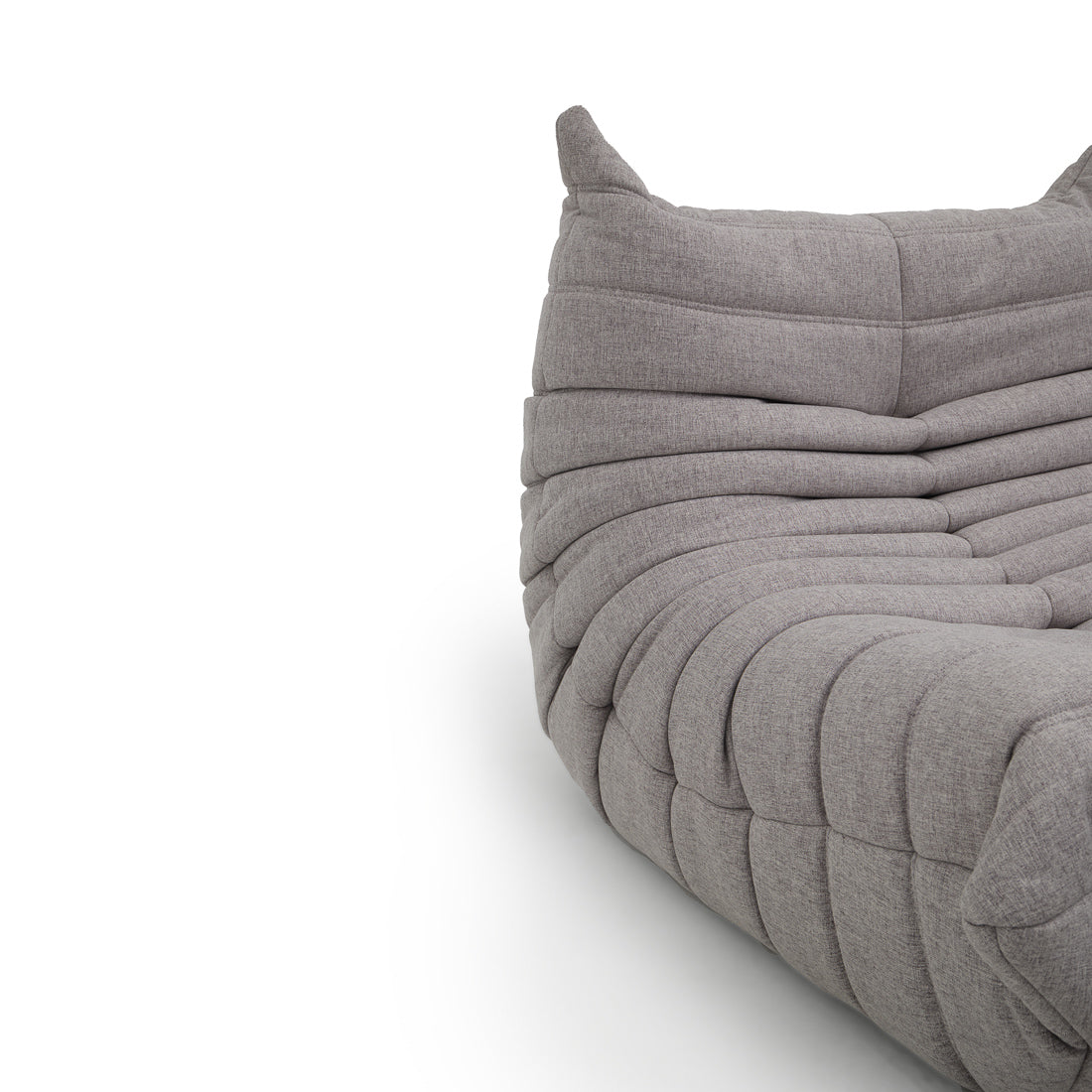 Ean Fabric Accent Chair Light Grey