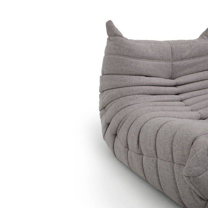 Ean Fabric Accent Chair Light Grey