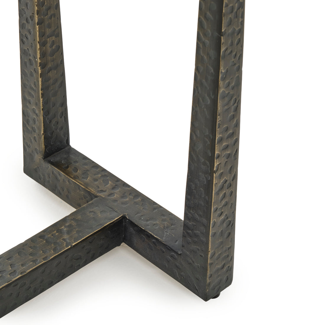 Weverly Accent Table Dark Brown