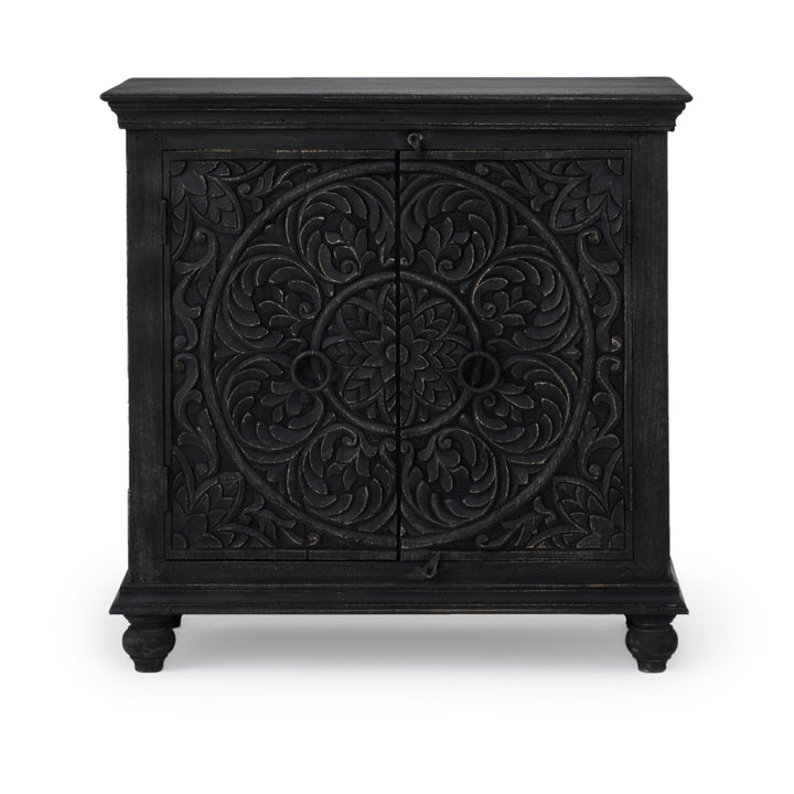 Indira Armoire Black
