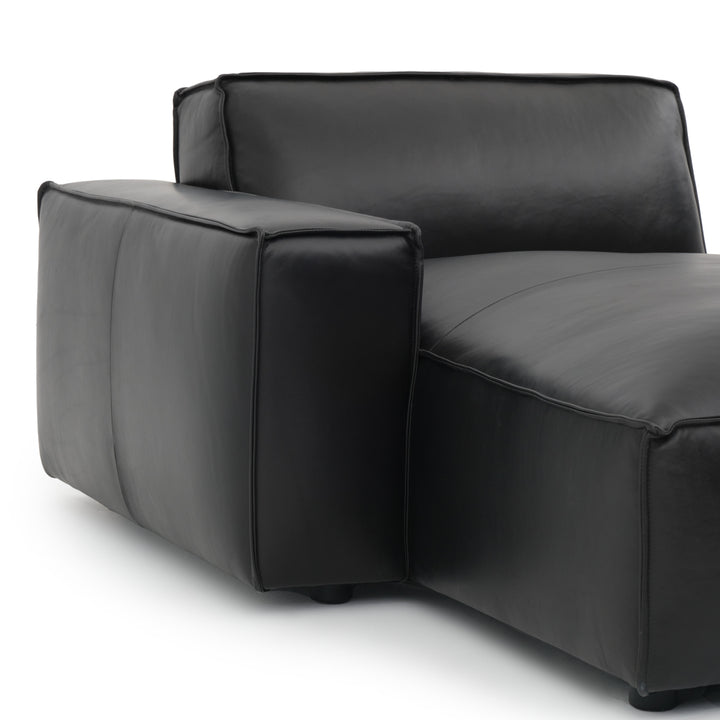Nook Modular Left Chaise Black