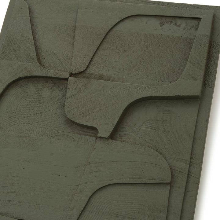 Eryn Wall Art Dark Green