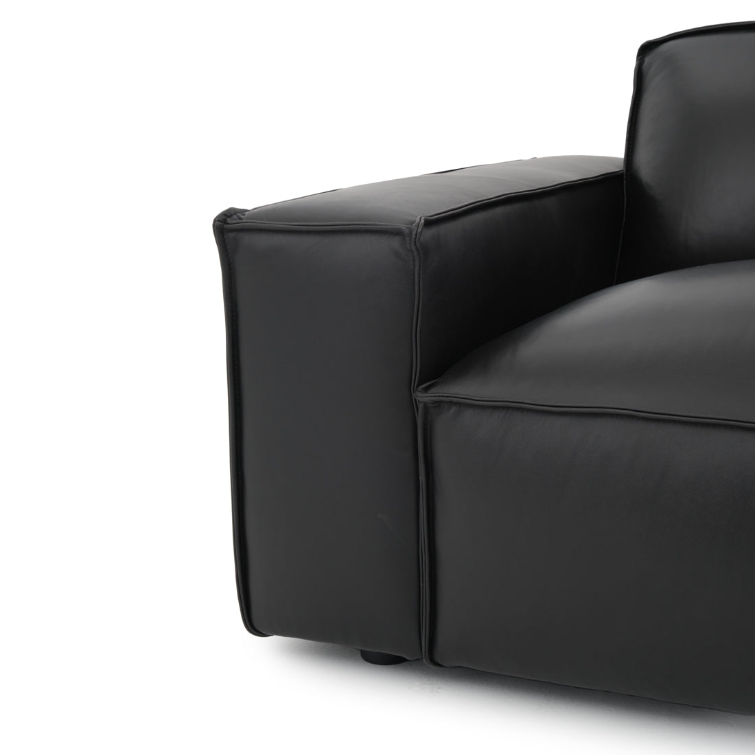 Nook Modular Left Chair Black