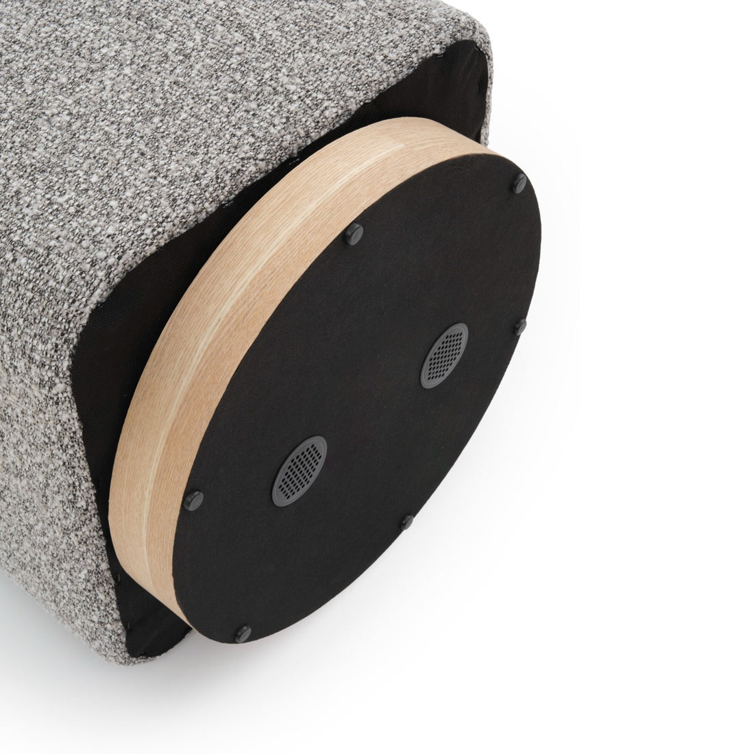 Ettan Ottoman Light Grey