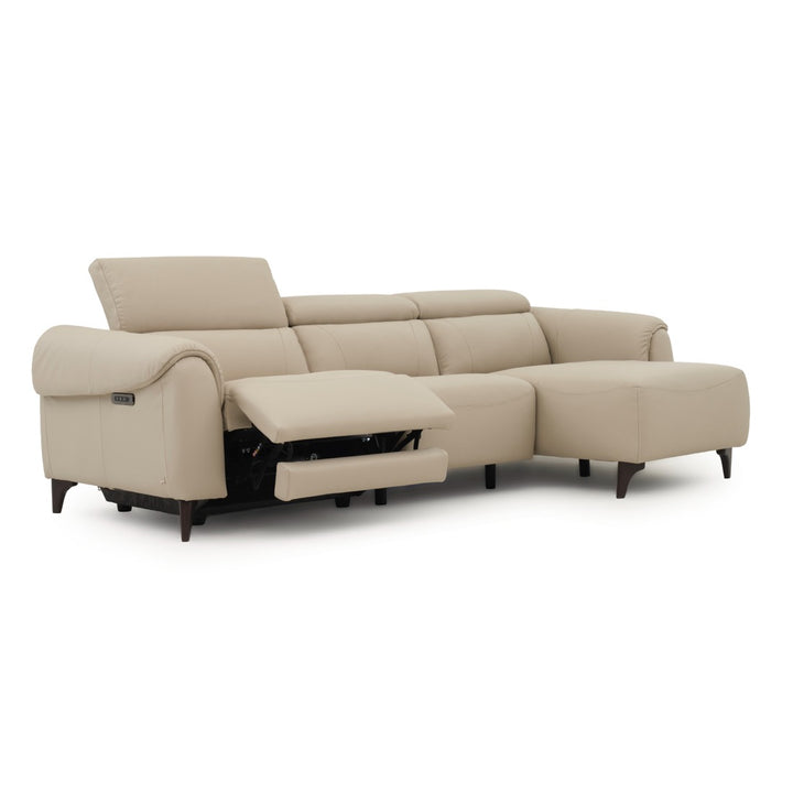 Nevali Reclining Sectional Sofa Beige
