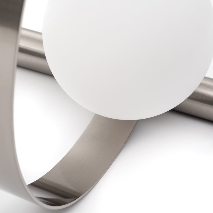 Wirls Table Lamp Silver