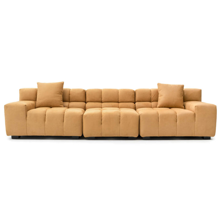 Norika Fabric Modular Sofa Yellow