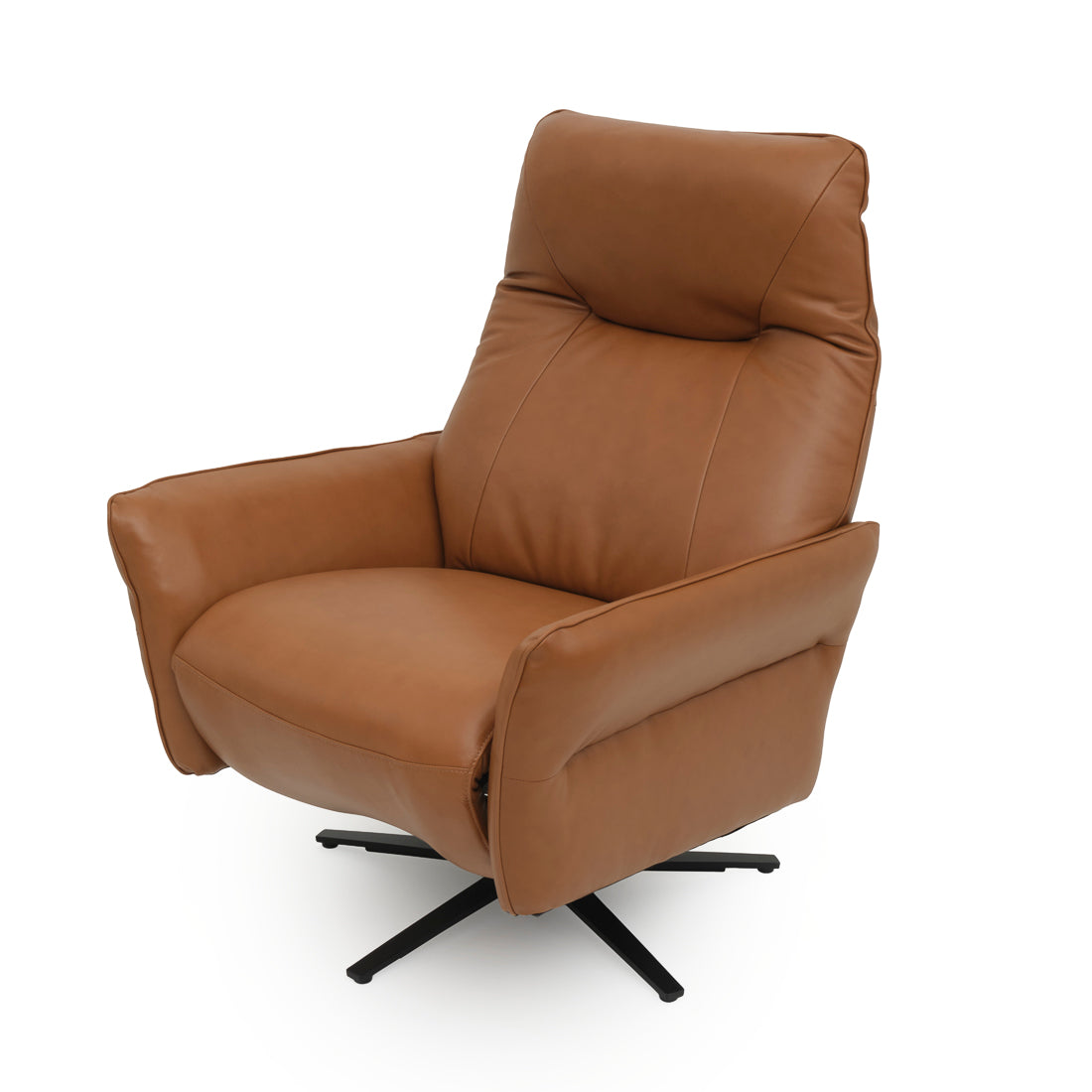 Normani Reclining Accent Chair Cognac