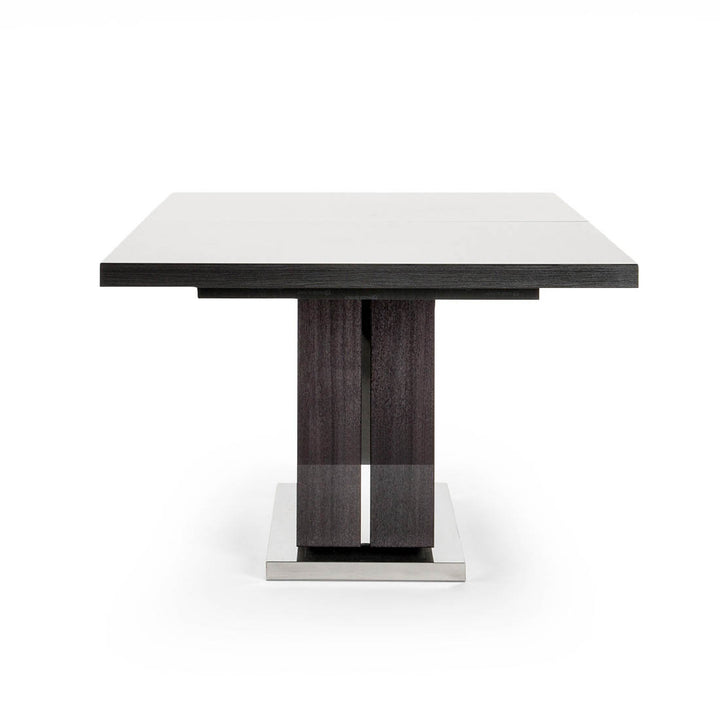 Carlyle Extendable Dining Table Dark Grey