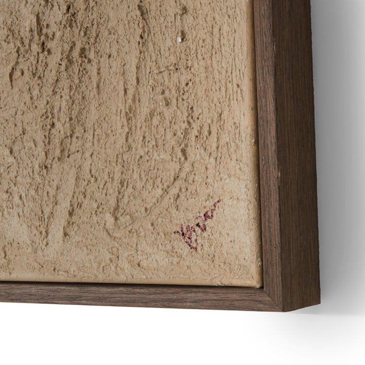 Wofra Painting on Canvas Light Brown