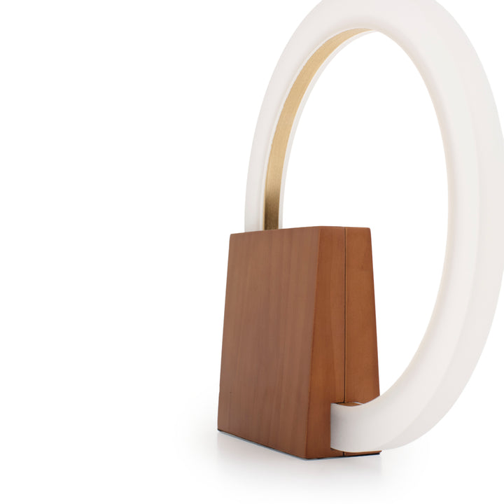 Elic Table Lamp Dark Brown