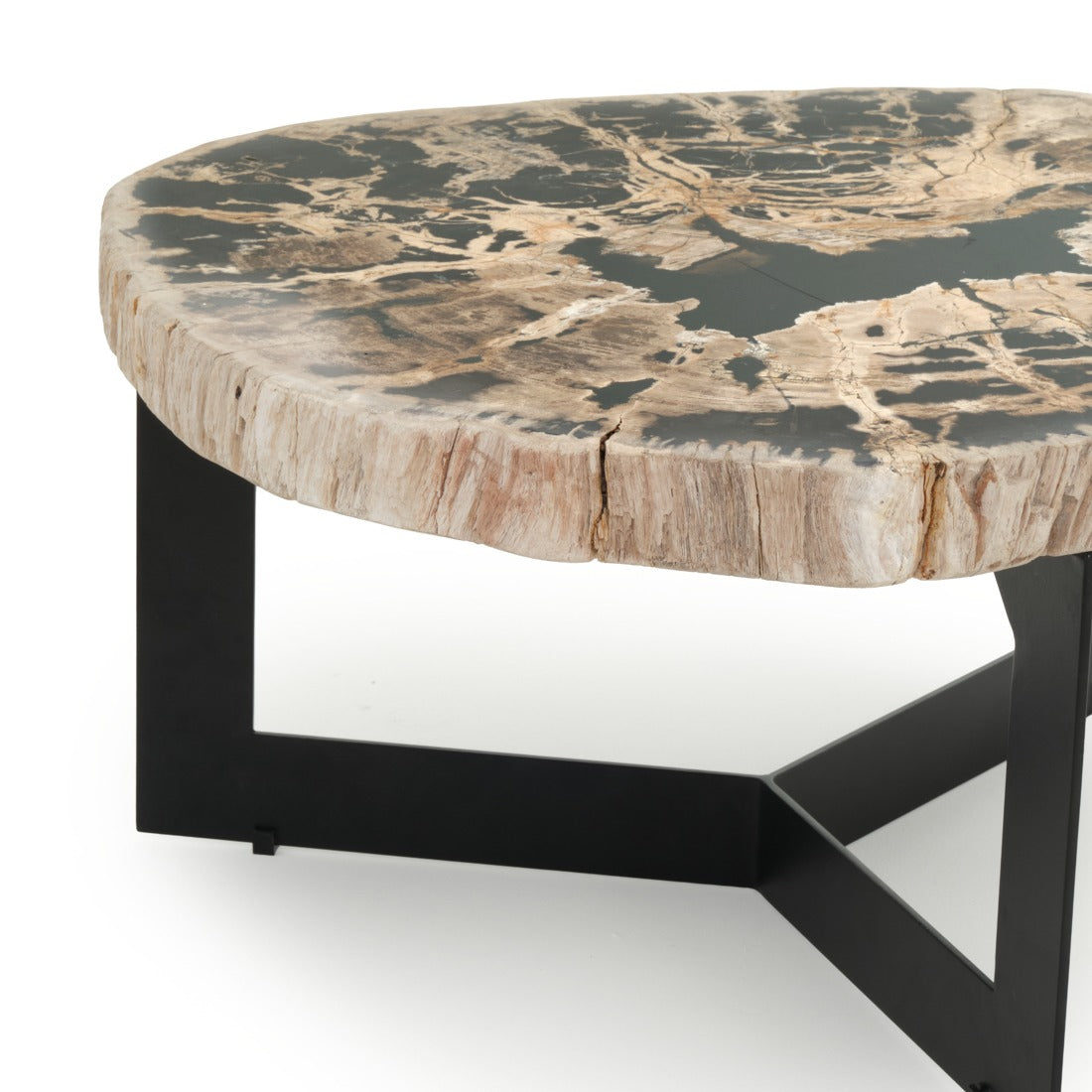 Wenita Wood Coffee Table Black