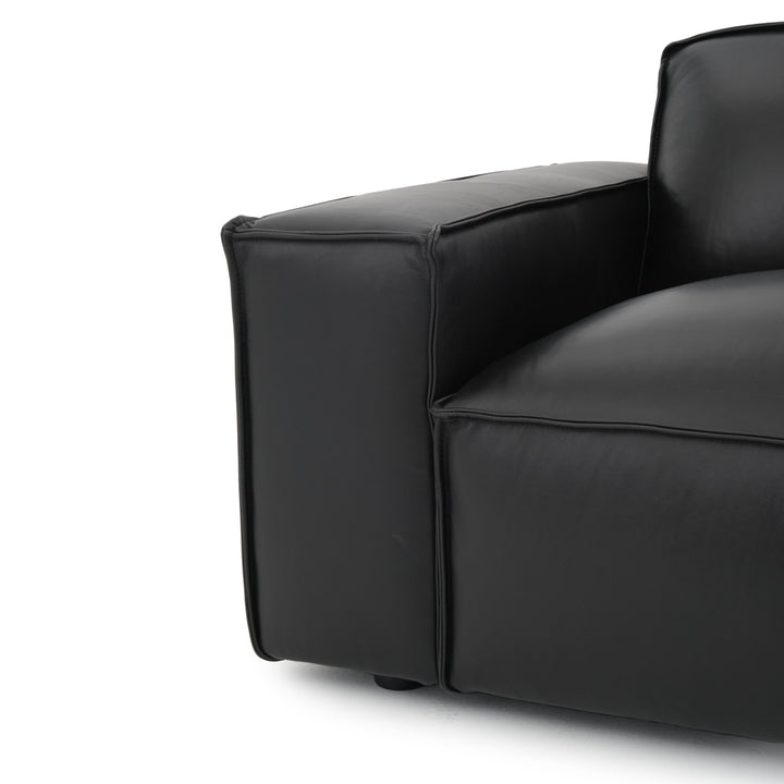 Nook Modular Left Chair Black