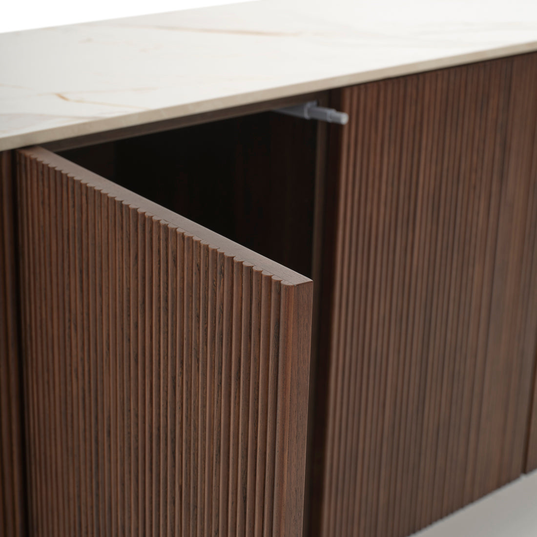 Esmeralda Wood Sideboard Dark Brown