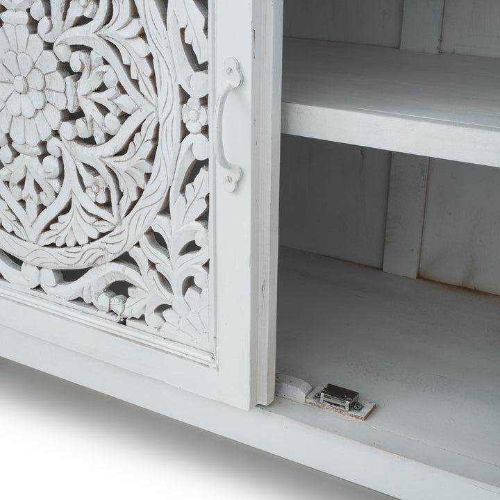 Indira Armoire White