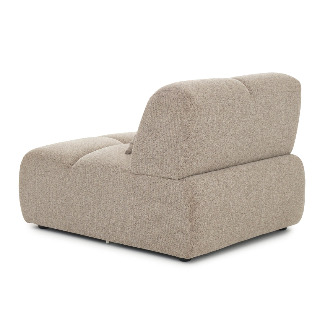 Edwina Modular Armless Chair Taupe