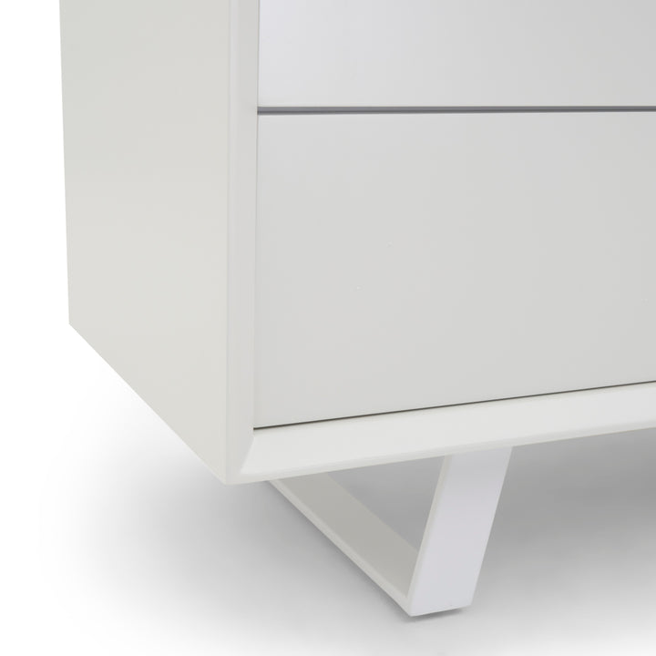 Wimzy Wood Sideboard White